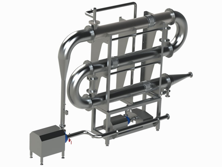 Heat exchanger for brine chilling systems