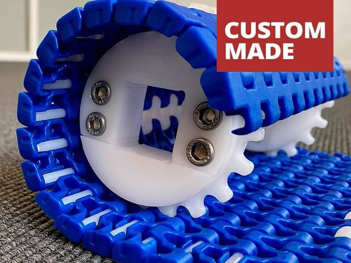 Custom-made conveyor belts